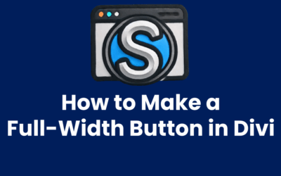 How to Make a Full-Width Button in Divi
